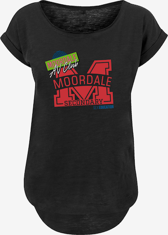 T-shirt 'Sex Education Netflix TV Series' F4NT4STIC en noir : devant