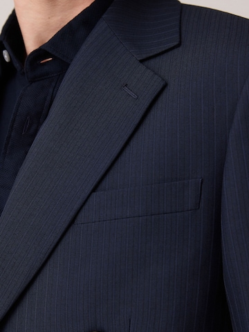 Coupe regular Veste de costume Next en bleu