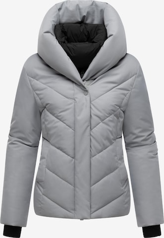 MARIKOO Winterjas in Grijs: voorkant