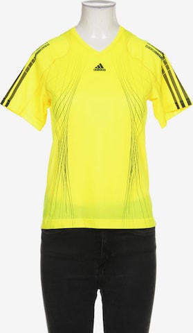 ADIDAS PERFORMANCE T-Shirt M in Gelb: predná strana