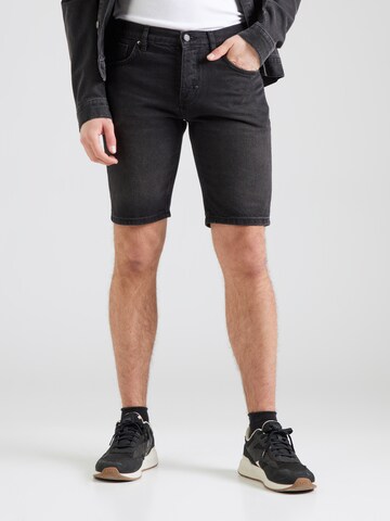 Coupe slim Jean ANTONY MORATO en noir : devant