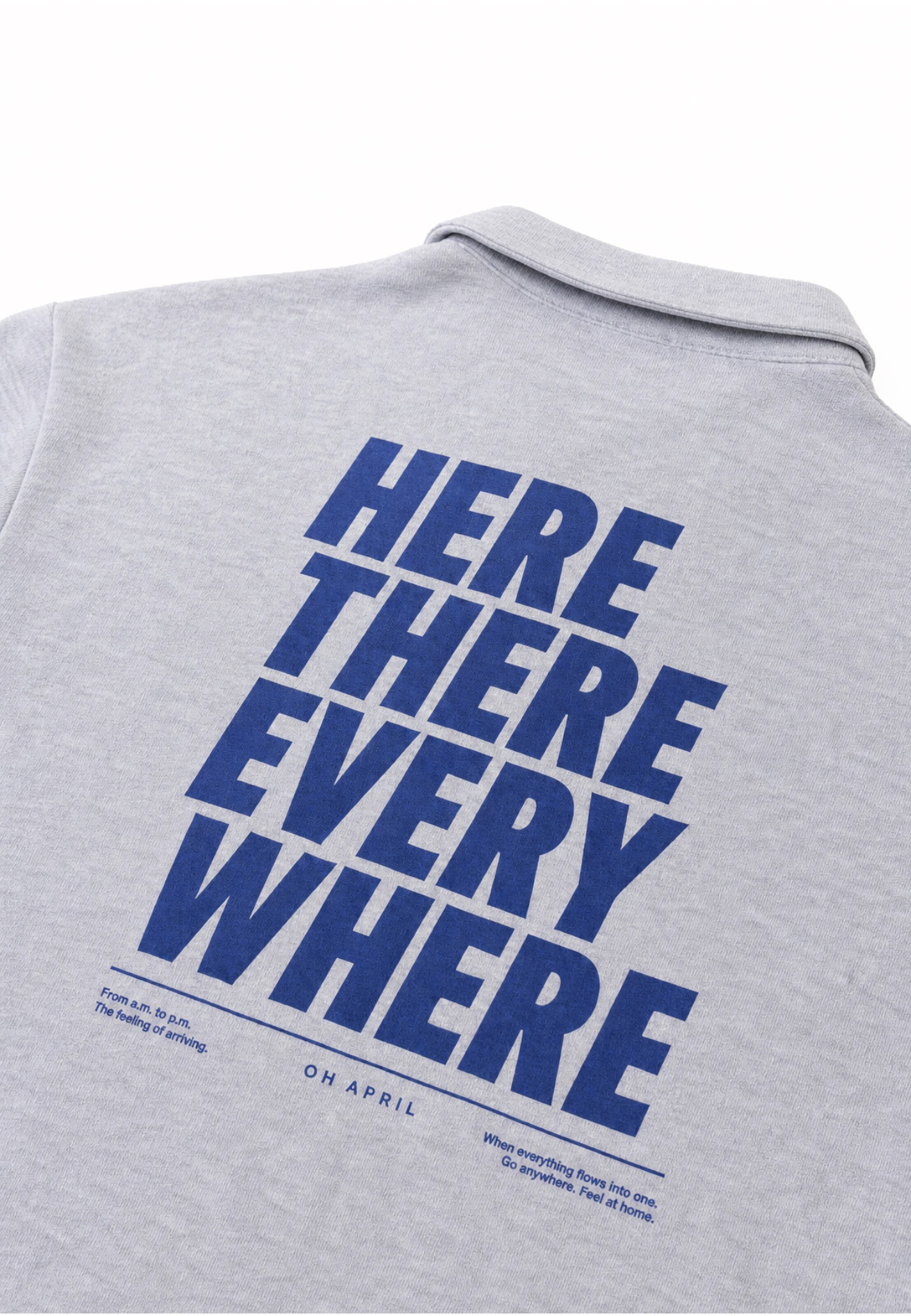 OH APRIL Sweatshirt 'Everywhere' in Grey
