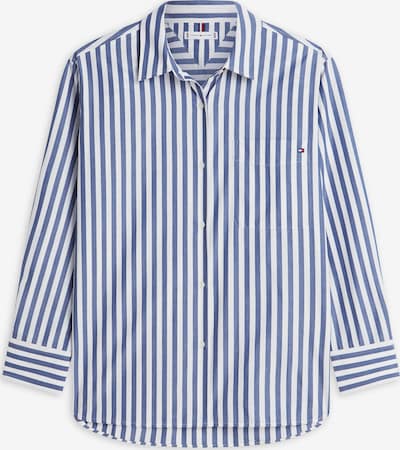 TOMMY HILFIGER Bluza 'ESS' u plava / bijela, Pregled proizvoda