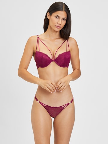 LASCANA Push-up Bra in Purple