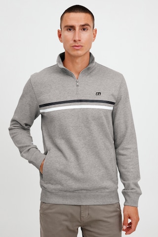 BLEND Sweatshirt 'JANNES' in Grey: front