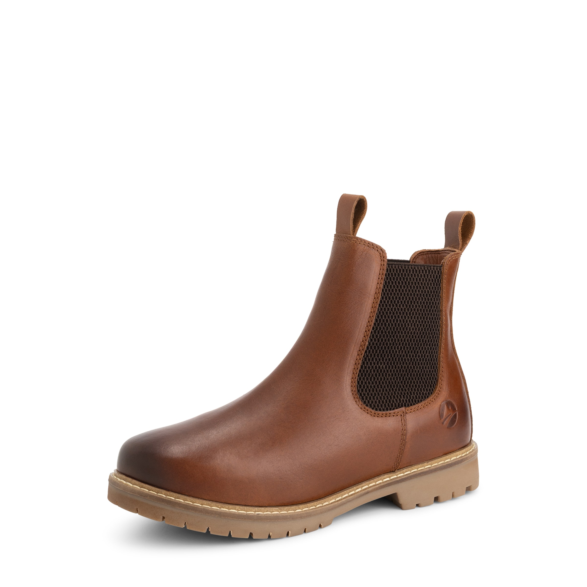 Travelin Chelsea Boots 'Ringsaker' in Braun: Vorderseite
