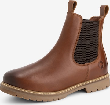 Travelin Chelsea Boots 'Ringsaker' i brun: forside