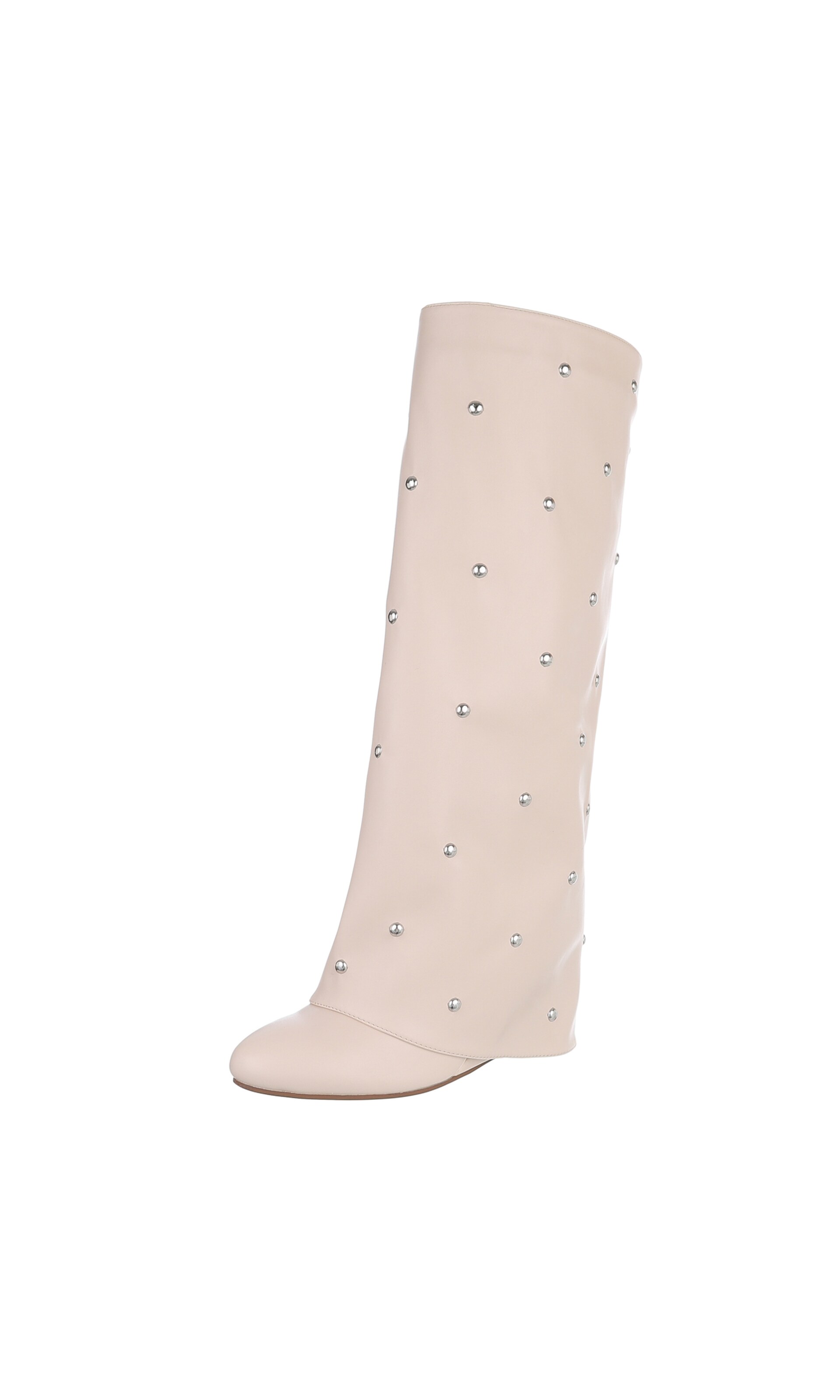 Ital-Design Boots in Beige: front