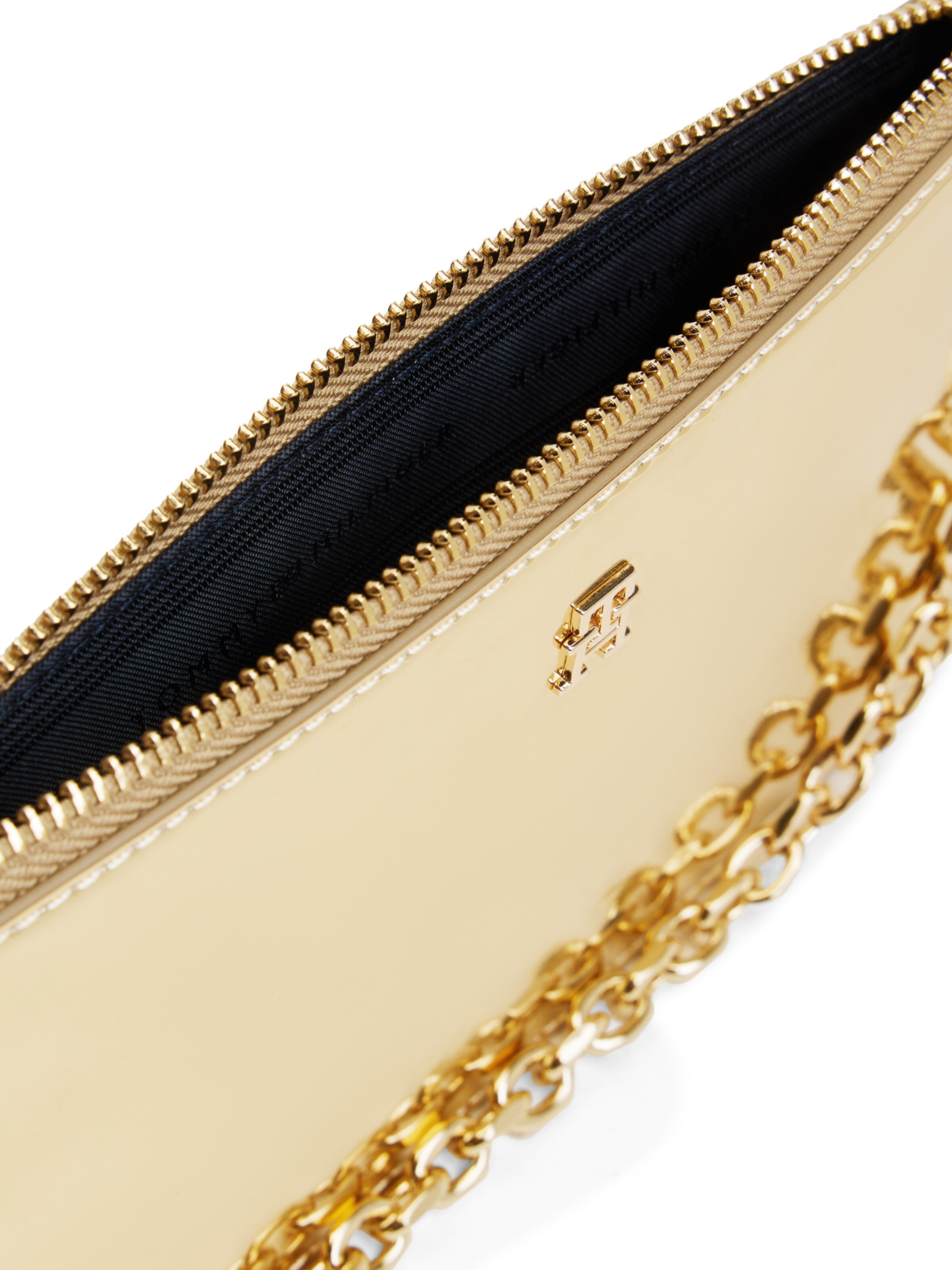 TOMMY HILFIGER Schultertasche in Gold