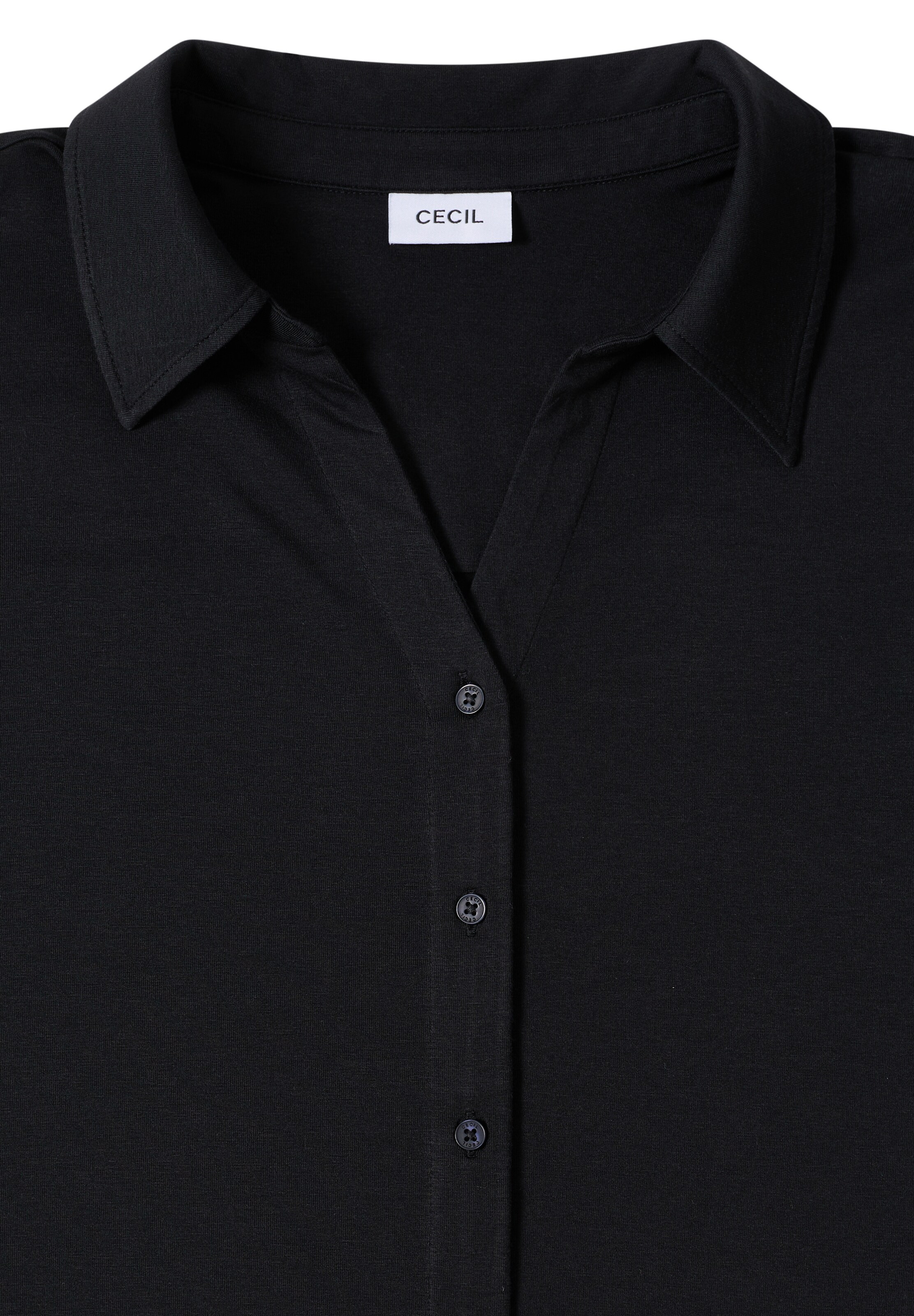 CECIL Shirt in Schwarz