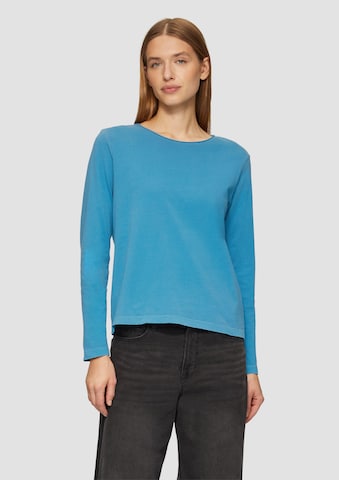 s.Oliver Shirt in Blauw: voorkant