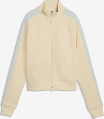 Veste de survêtement 'T7 Always On' PUMA en jaune : devant