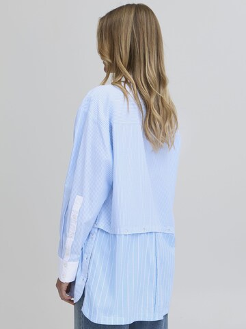 Chemisier ' BALIA BUTTON ' Ball en bleu