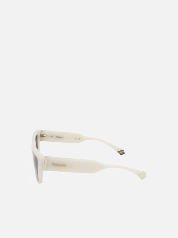 Polaroid - Gafas de sol 'Polaroid PLD 6210/S/X White 55/16/140 Women Sunglasses' en blanco