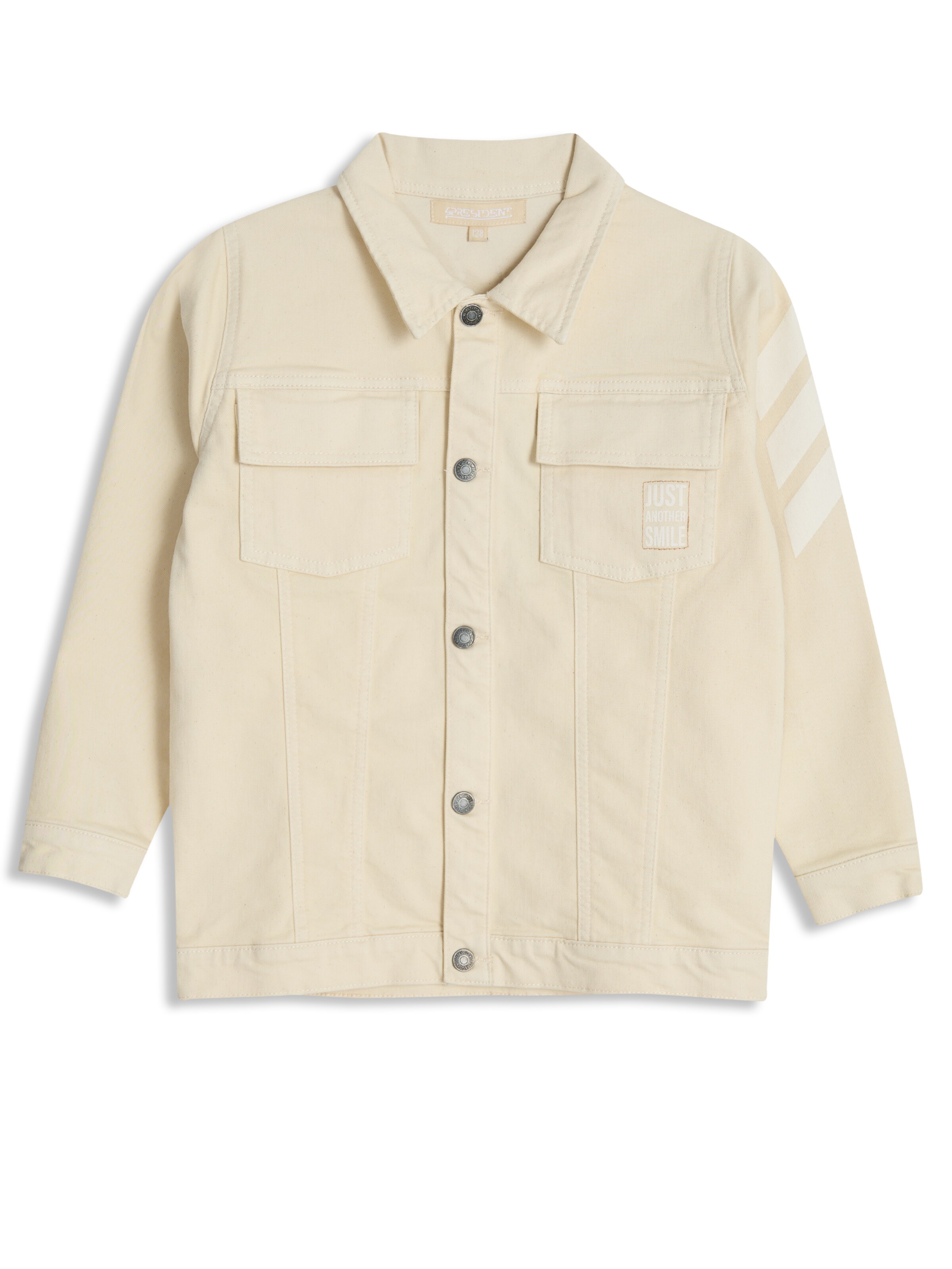 4PRESIDENT Between-Season Jacket 'Perrin' in Beige: front