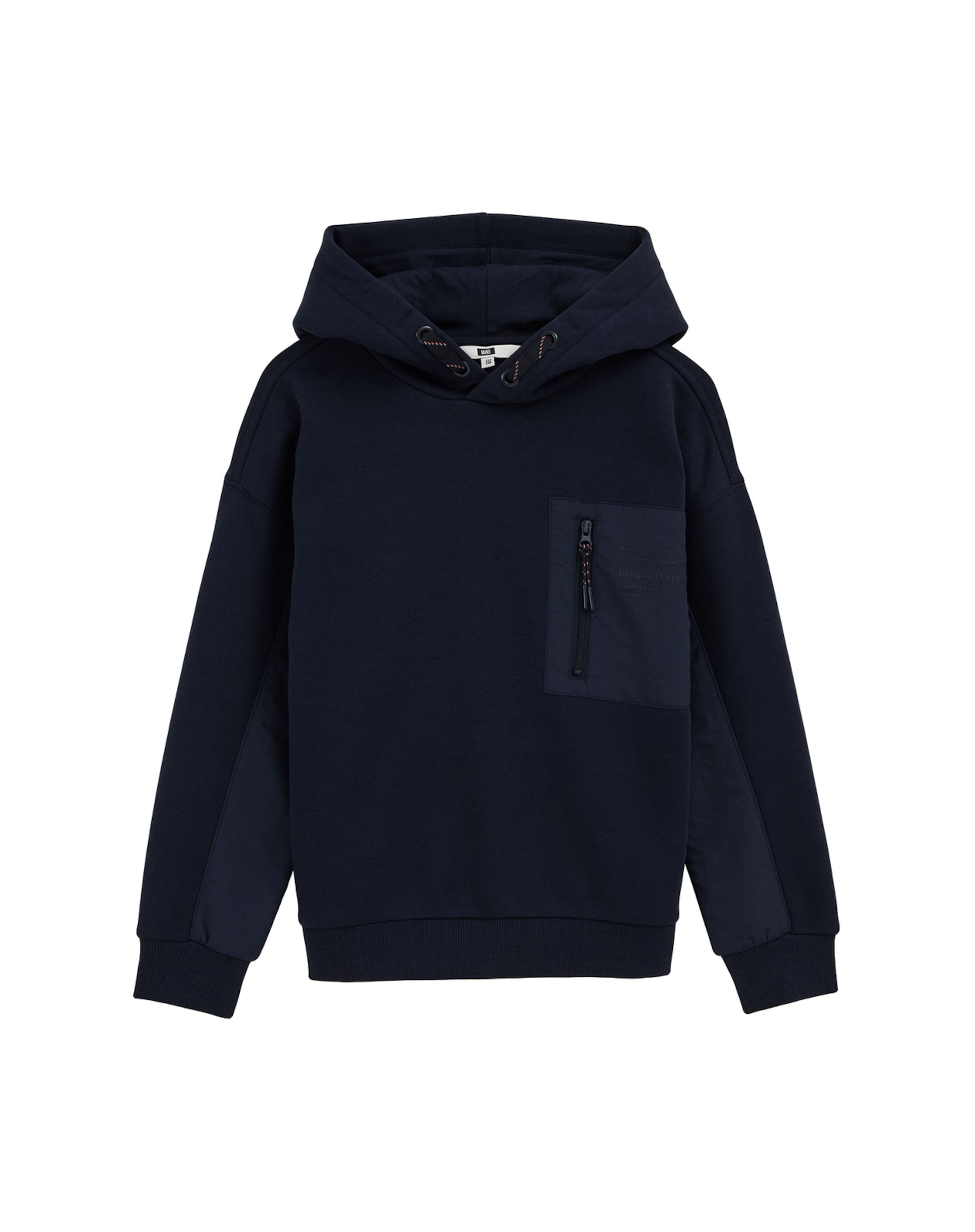 WE FashionSweater majica - plava boja: prednji dio