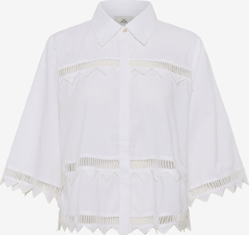 KAREN BY SIMONSEN Blouse 'Ommi' in White: front