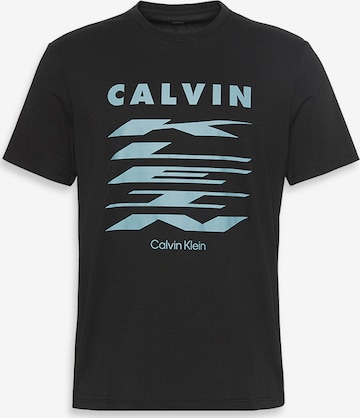 Maglietta di Calvin Klein Jeans in nero: frontale