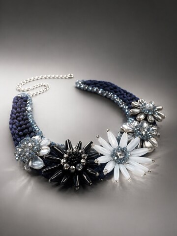 COLLEZIONE ALESSANDRO Necklace 'Blanka' in Blue