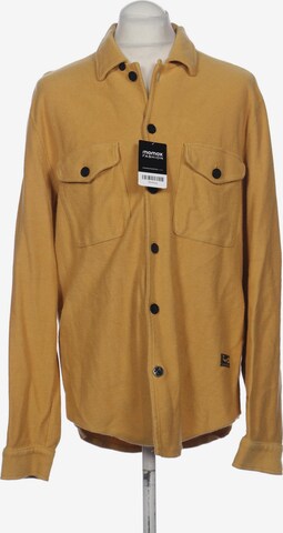 Kings Of Indigo Button Up Shirt in L in Orange: front