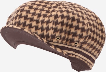 Berretto di KANGOL in marrone: frontale