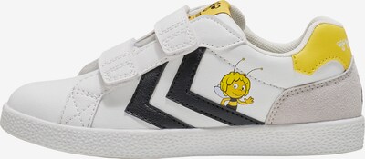 Hummel Sneaker in gelb / schwarz / weiß, Produktansicht