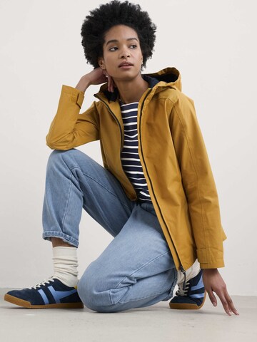 Giacca di mezza stagione 'Waterway' di Seasalt Cornwall in giallo: frontale