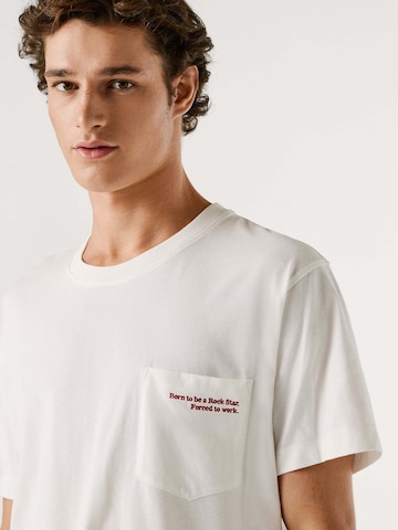 T-Shirt 'SOMER' Pepe Jeans en blanc