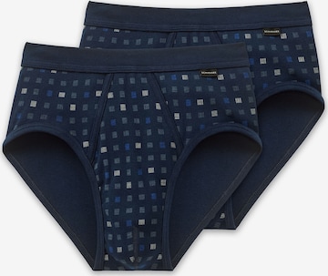 SCHIESSER Slip in Blauw: voorkant