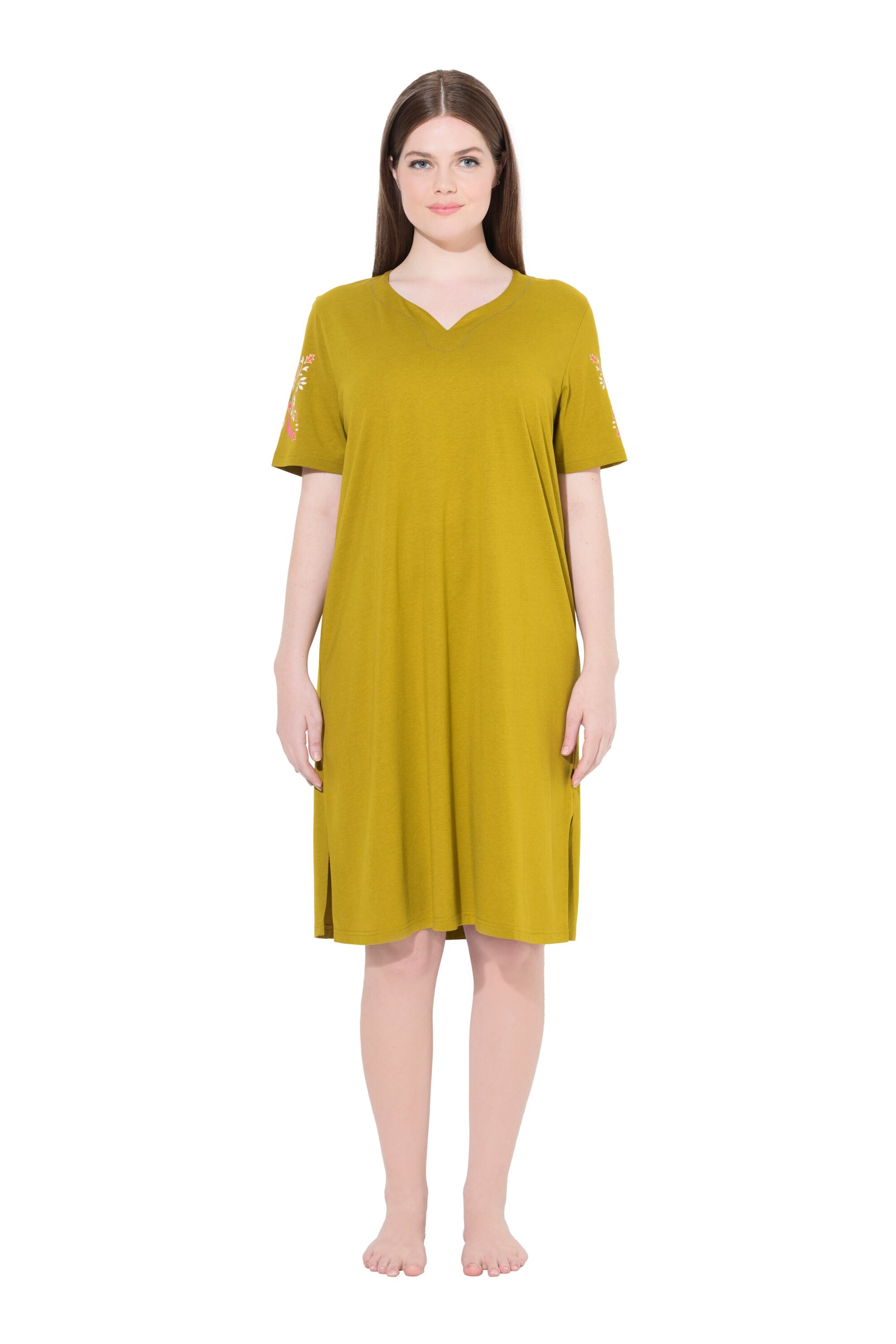 Ulla Popken Nachthemd in Gemengde kleuren: voorkant