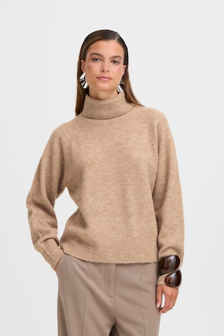 b.young Pullover 'BYMONNA' in Braun: Vorderseite