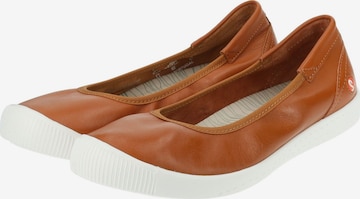 Softinos Ballet Flats in Brown