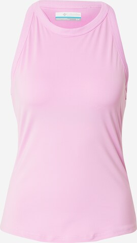 COLUMBIA Sports Top in Purple: front