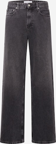 Calvin Klein Jeans Wide leg Jeans '90'S' i grå: framsida