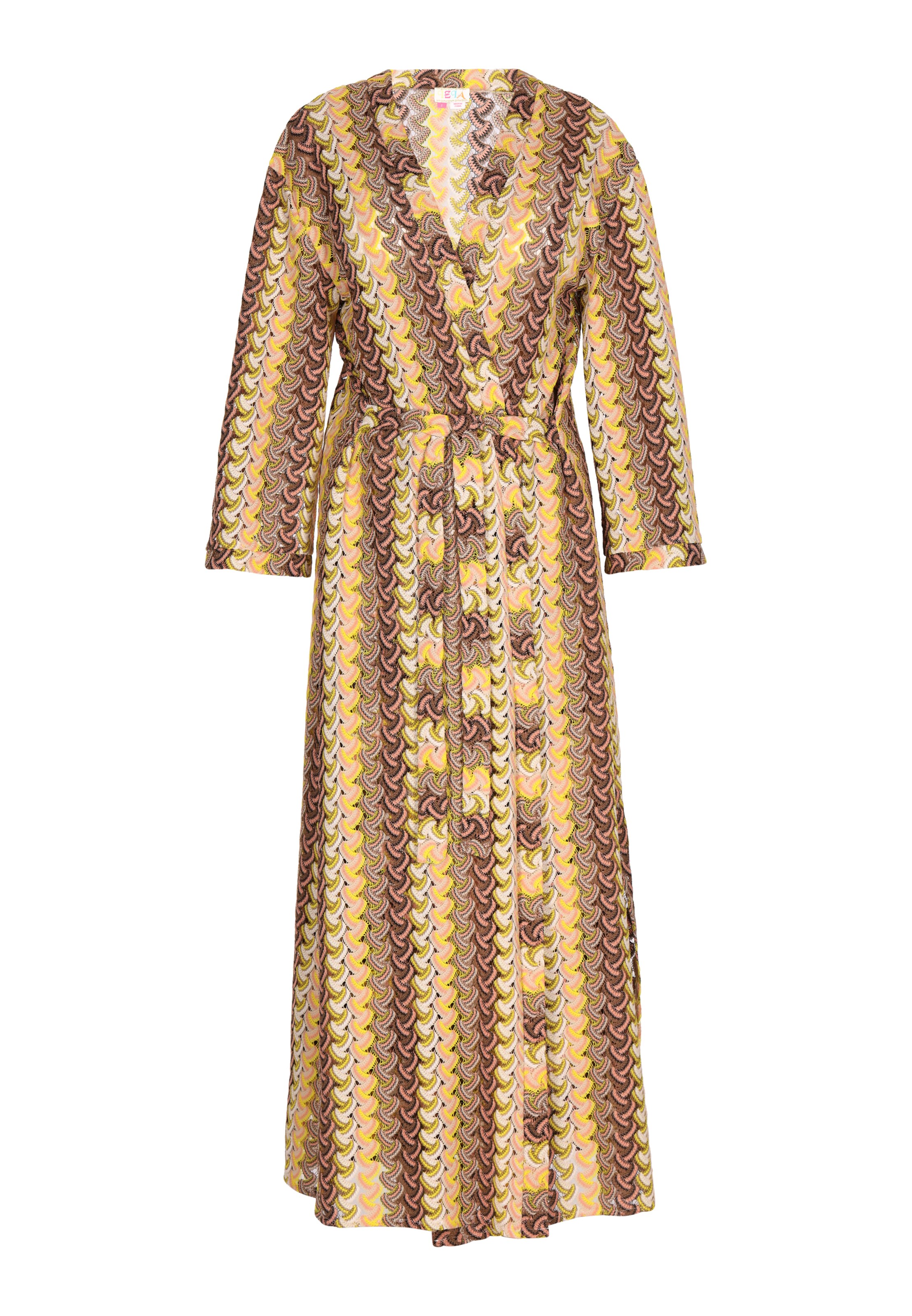 IZIA Šaty - Hnedá: predná strana