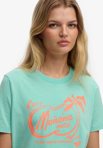 T-shirt 'Roadside Trade' Superdry & Co en vert