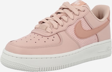 Nike Sportswear Platform trainers 'W AIR FORCE 1 '07 ESS' in Pink: front