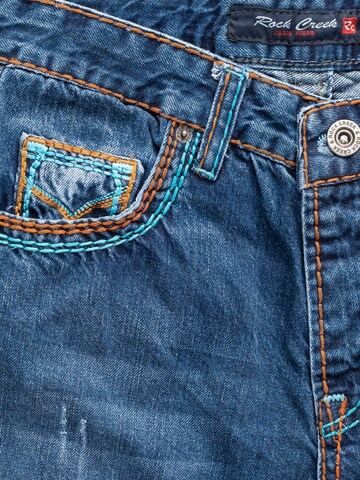 Rock Creek Loosefit Jeans in Blau