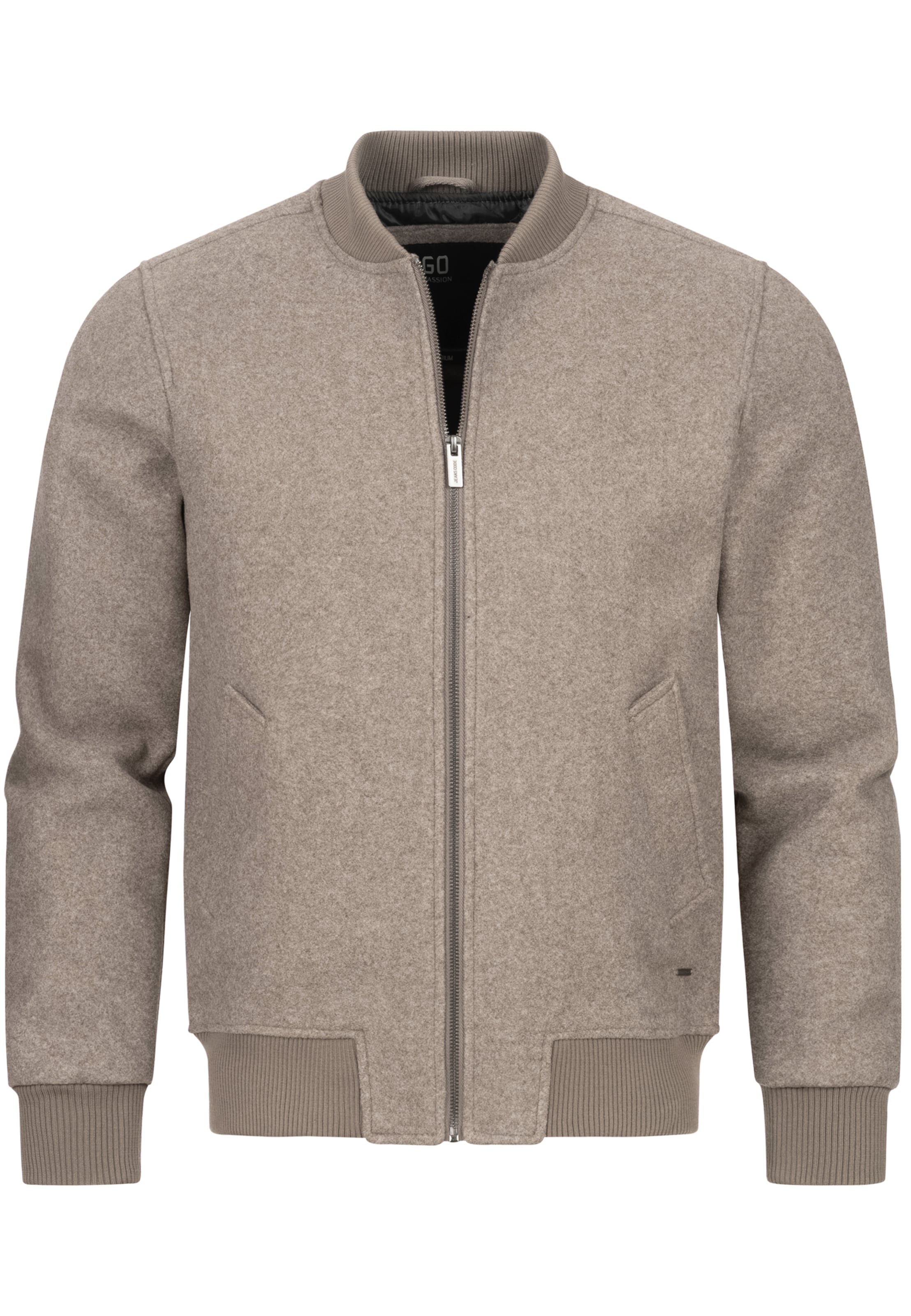 Veste mi-saison 'ltonius' INDICODE JEANS en marron : devant