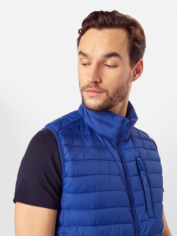 ESPRIT Regular fit Vest 'RecThins' in Blue