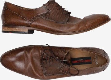 LLOYD Halbschuh 45 in Braun: Vorderseite