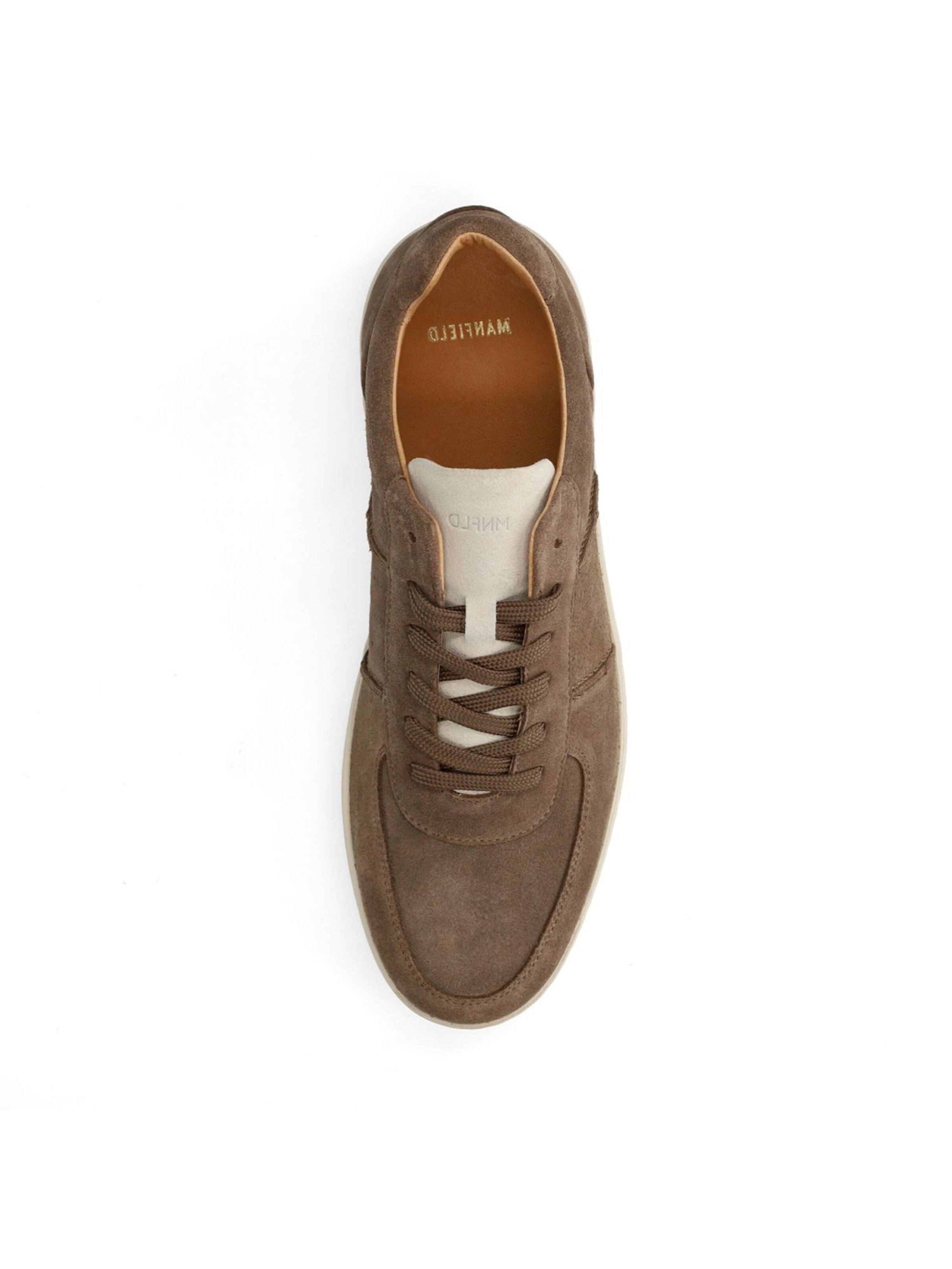MANFIELD Sneakers in Brown