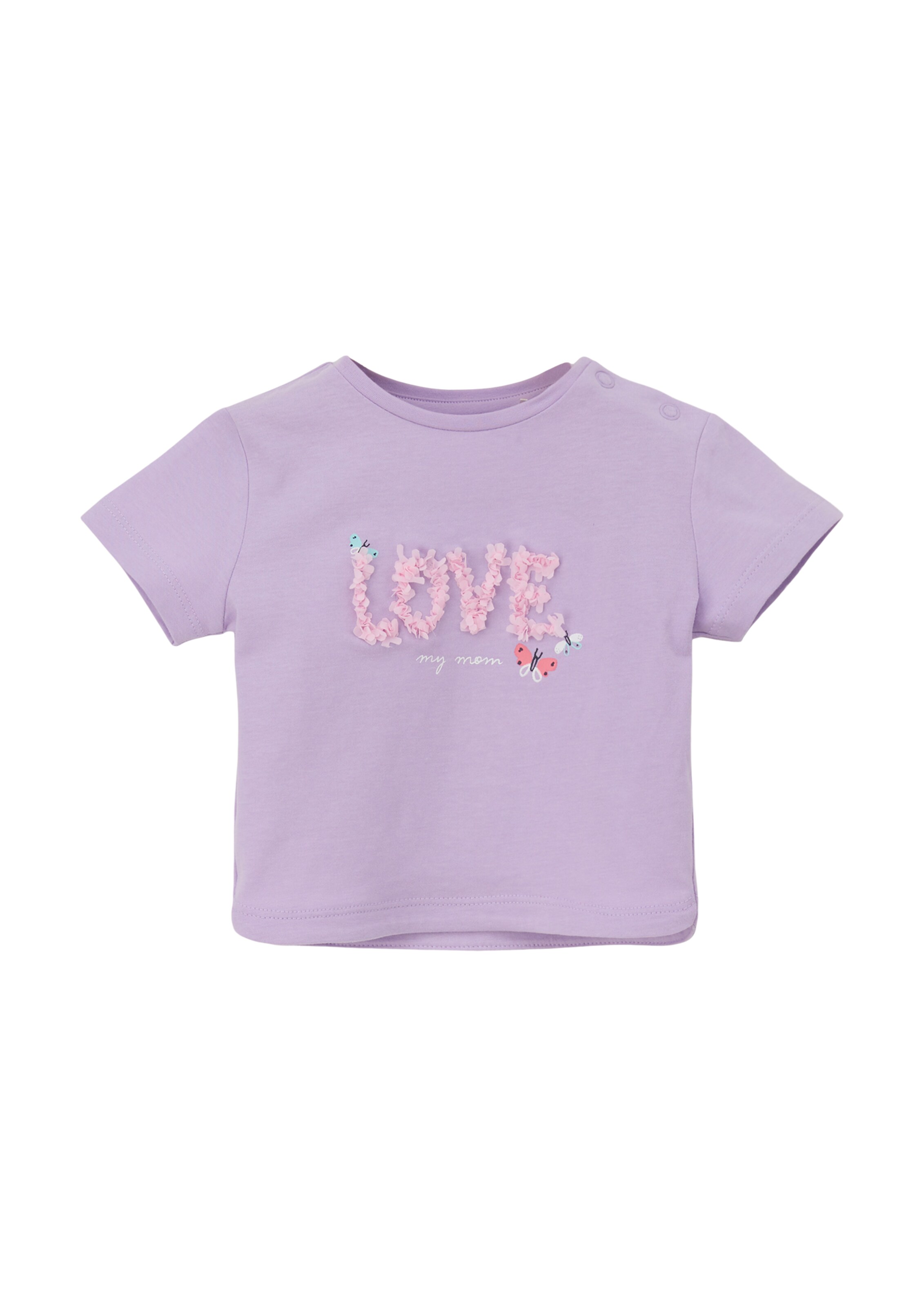 T-Shirt s.Oliver en violet : devant