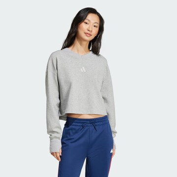 ADIDAS SPORTSWEAR Sports sweatshirt 'All Szn' in Grey: front