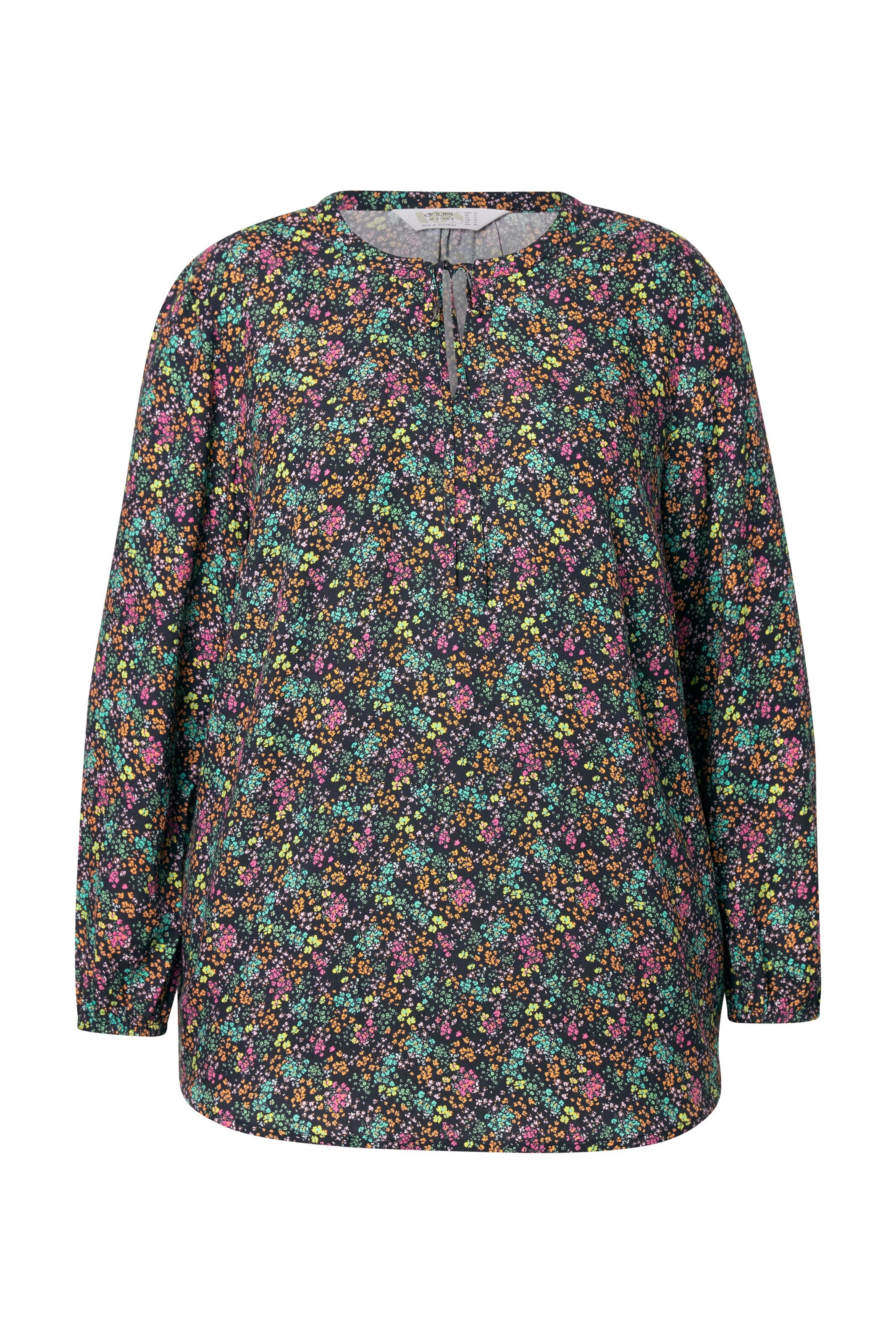 Angel of Style Tunika in Schwarz: Vorderseite