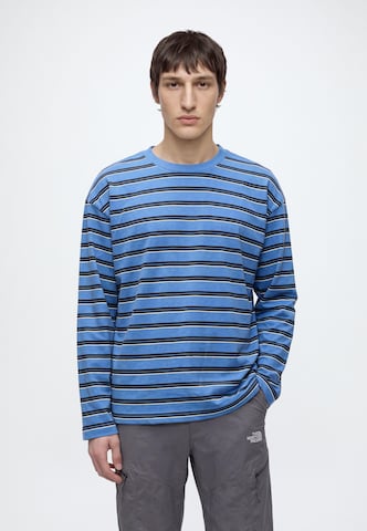 HOLLISTER Тениска в синьо: отпред