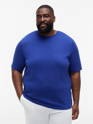 Tommy Hilfiger Big & Tall Футболка 'ESS SEASONAL' в Синий: спереди
