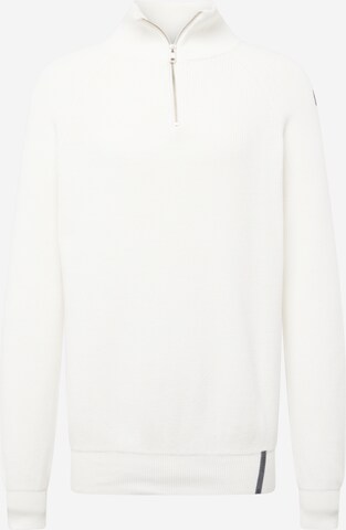 Key Largo Pullover 'MST STAGE' i hvid: forside