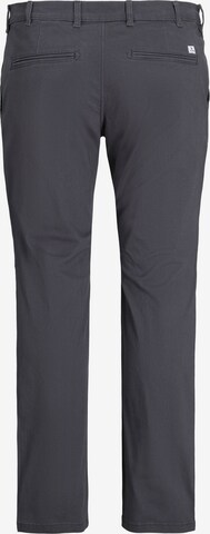 Coupe slim Pantalon chino Jack & Jones Plus en gris