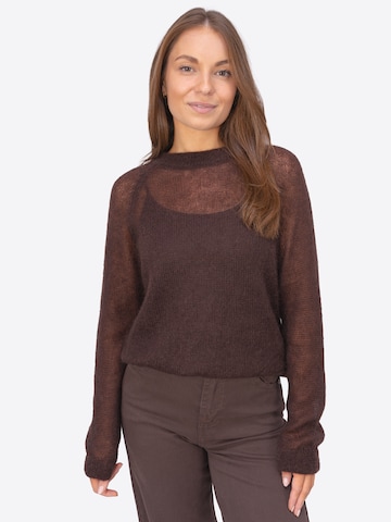 Pull-over 'CHELSEA' Seasons of April en marron